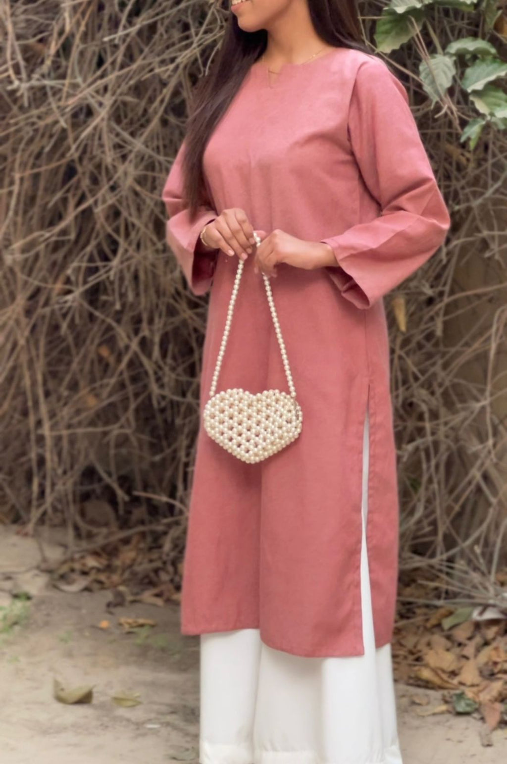 Pink Kurta Set