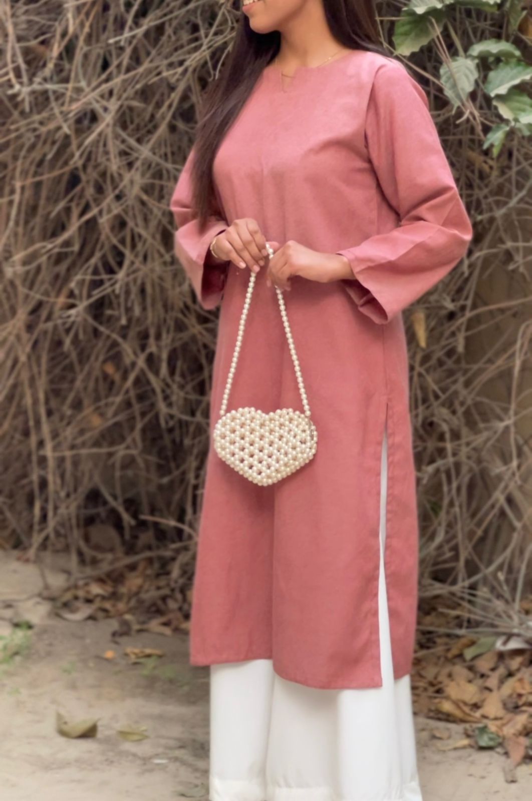 Pink Kurta Set