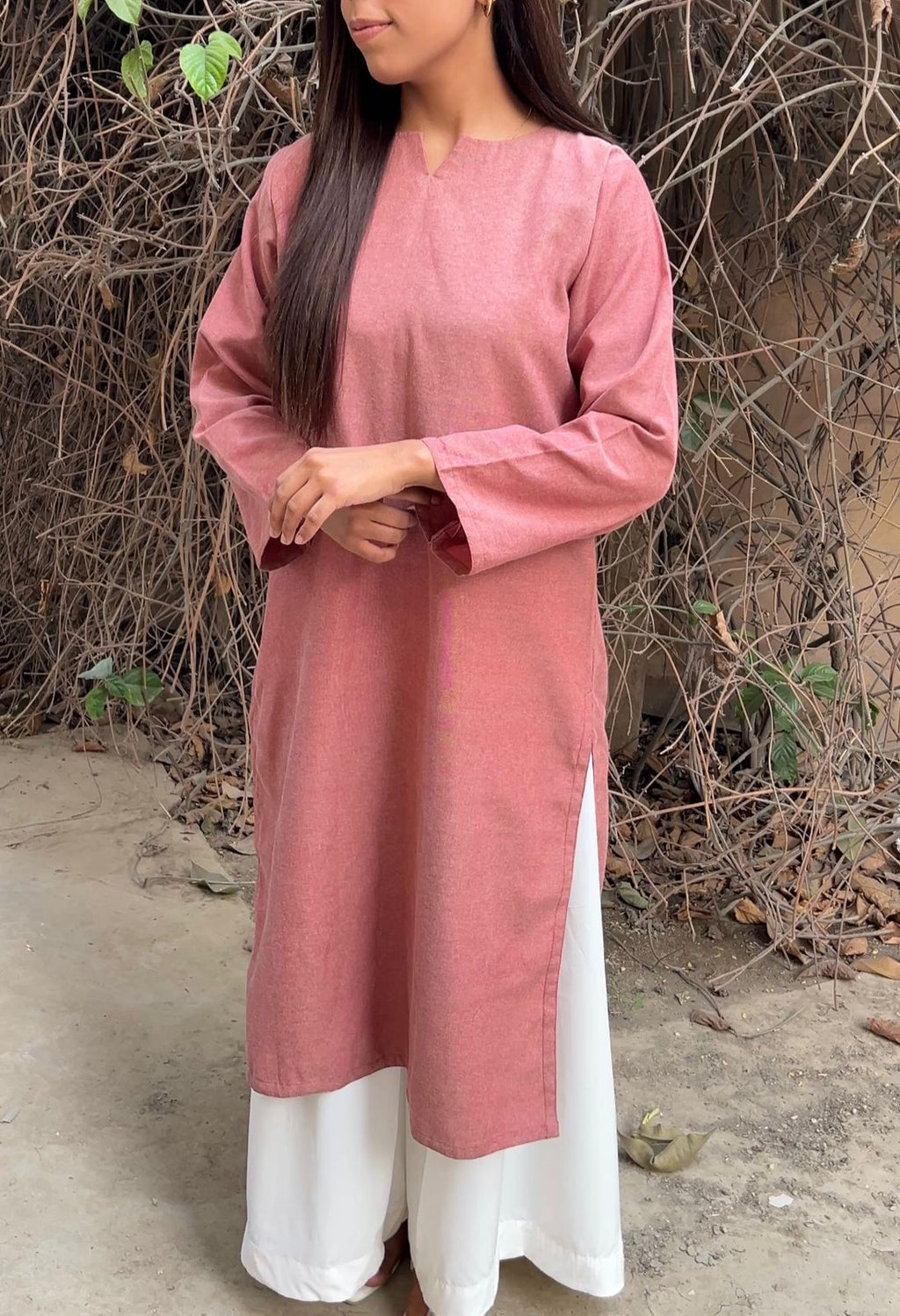 Pink Kurta Set