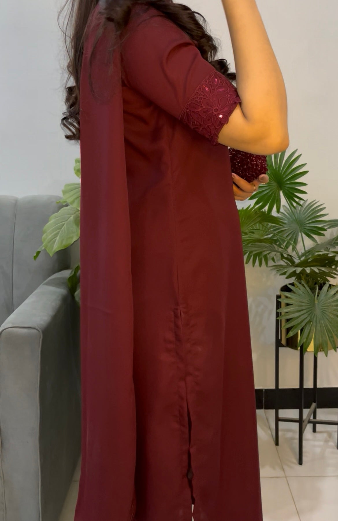 Maroon Long Suit